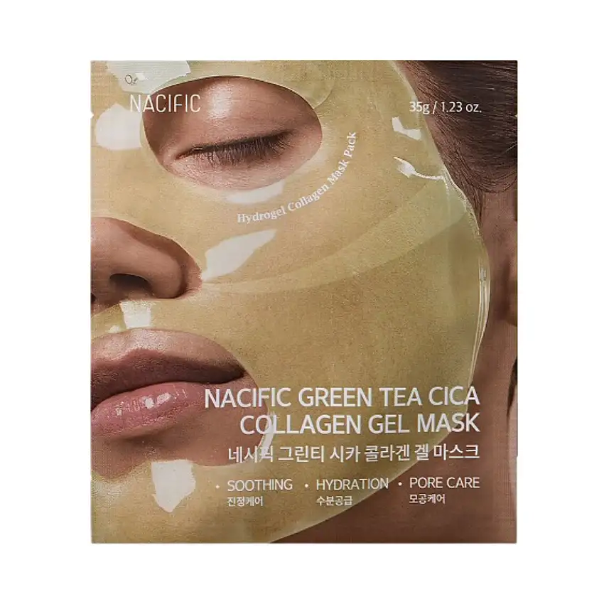 Nacific - Green Tea Cica Collagen Gel Mask
