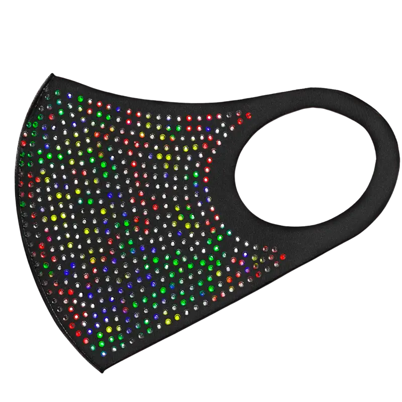 Gillian Jones Mundbind Med Multifarvet Diamonds (1 stk)