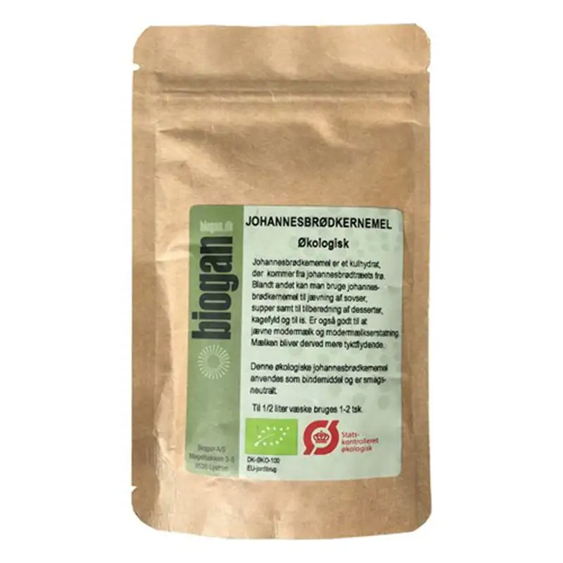 Biogan Johannesbrødkernemel Ø (30 g)