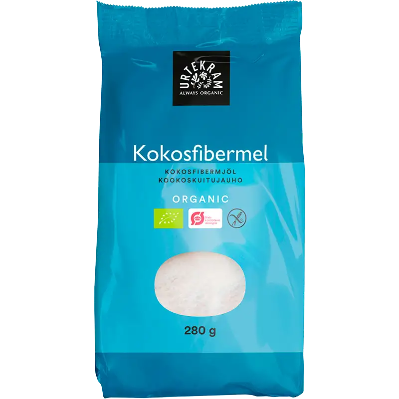 Urtekram Kokosfiber Mel Ø (280 gr)