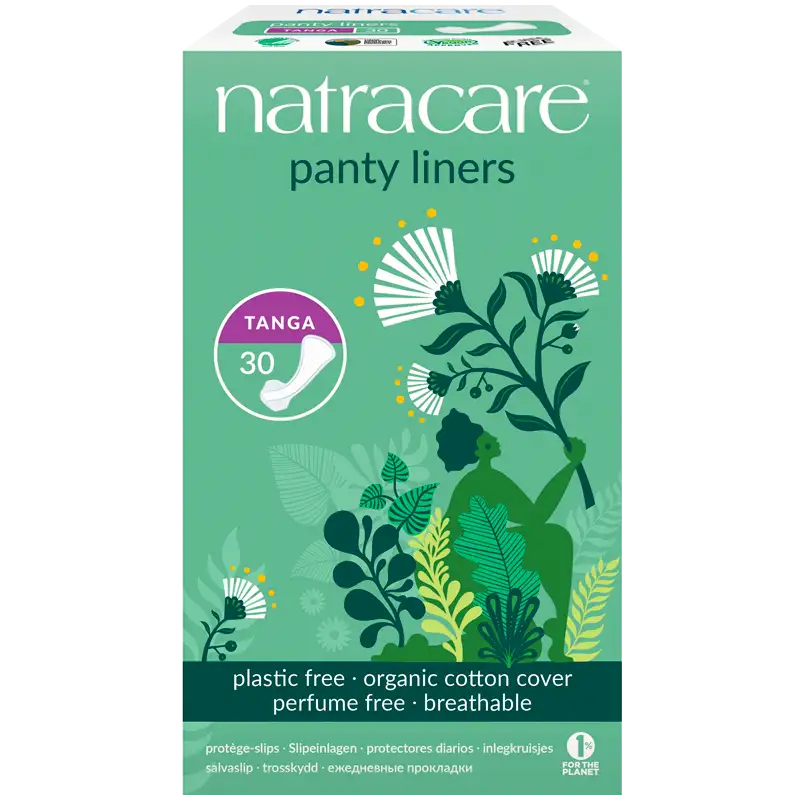 Natracare Trusseindlæg Tanga Formet (30 Stk)