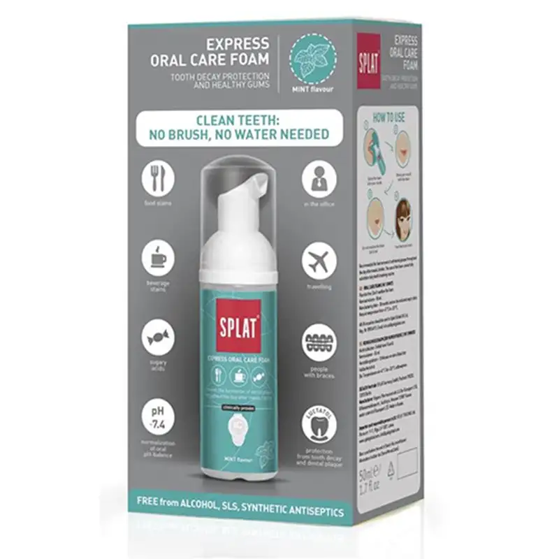 SPLAT Mundskum m. aloe vera og tea tree (50 ml)