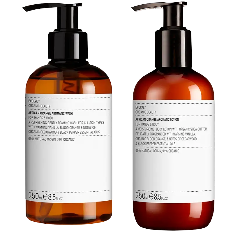 Evolve Organic Beauty African Orange Aromatic Infusions (2x 250ml)