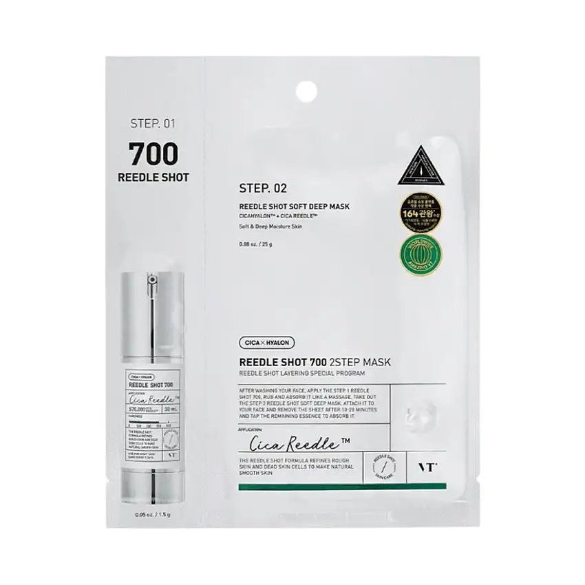 VT Cosmetics - Reedle Shot 700 2-Step Mask