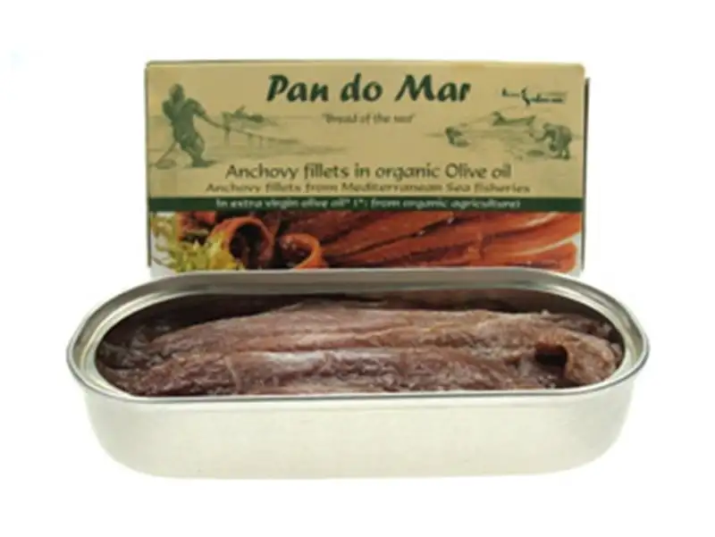 Biogan Ansjoser I Olivenolie (50 gr)