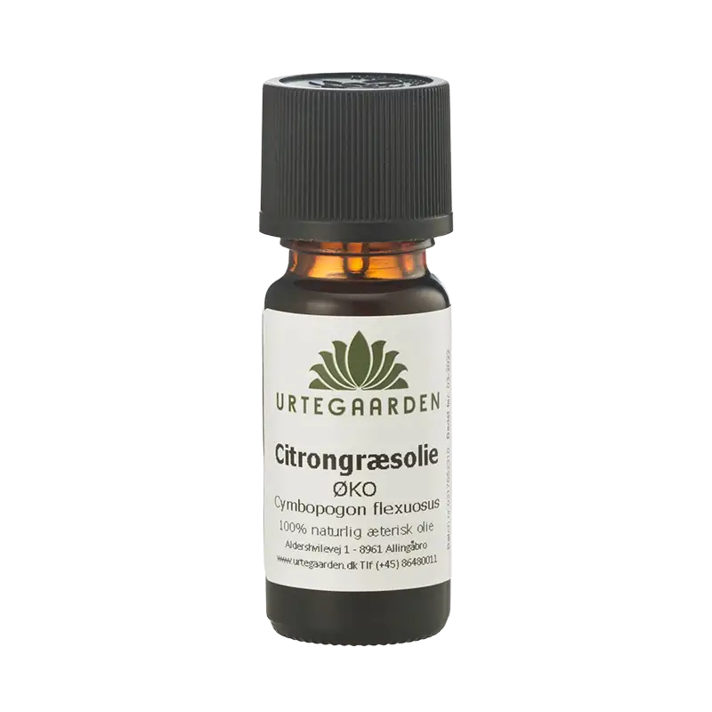 Citrongræsolie Æterisk Olie (10 ml)
