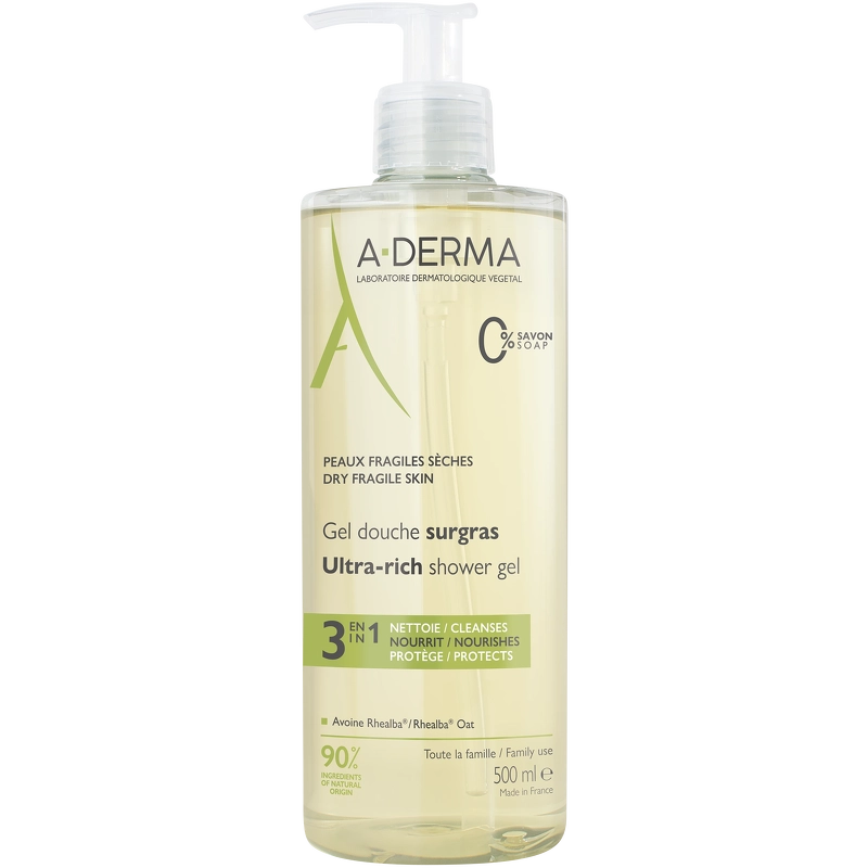 A-DERMA Ultra-Rich Shower Gel 500 ml