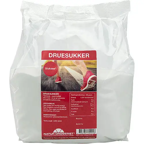 Druesukker Ren (Glukose) | 1 kg