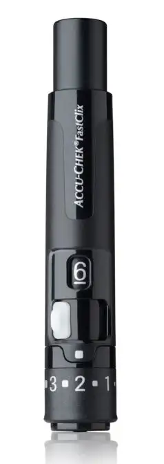 Accu-Chek FastClix fingerprikker, inkl. 1 trommel