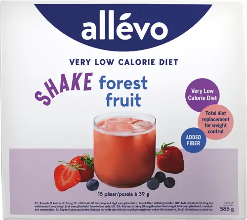 Allévo VLCD Shake Forest Fruit - 15x39 g