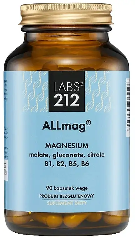 Kosttilskud med magnesium og B-vitaminer 55350208