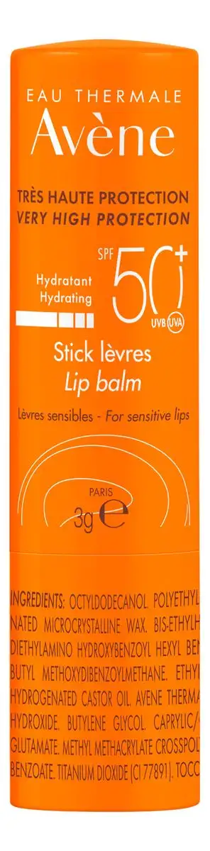 Avène Sun Lip Balm SPF50+ - 3 g.