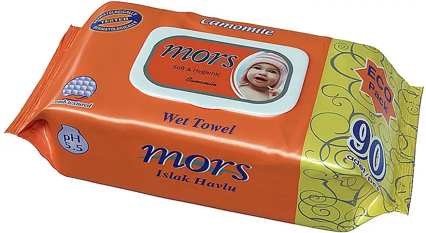 Baby kamille vådservietter, 90 stk 34990123