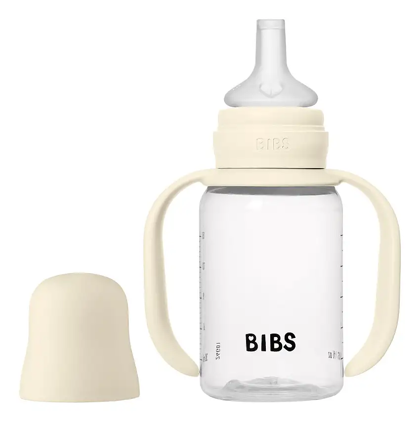 BIBS Baby Tudekop 150 ml Silicone Ivory - 1 stk.