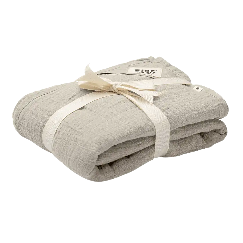 BIBS Muslin Swaddle 120x120 cm - Sand