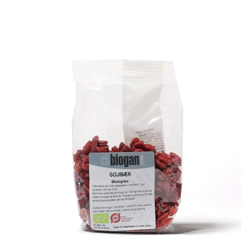 BIOGAN - ØKOLOGISK GOJIBÆR - 100 g.