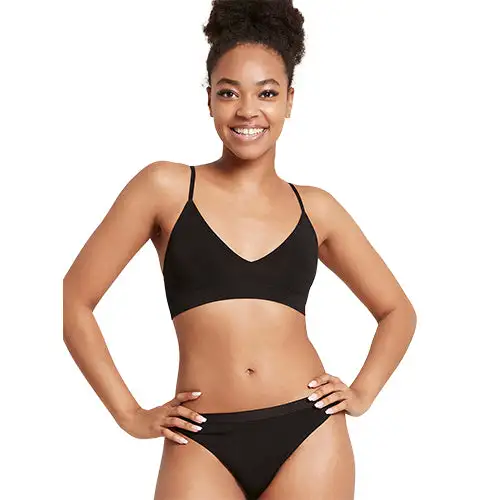 Triangle Bralette sort str. L LyoLyte