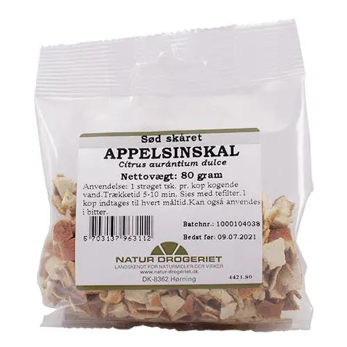 Appelsinskal Skåret | 80 gr