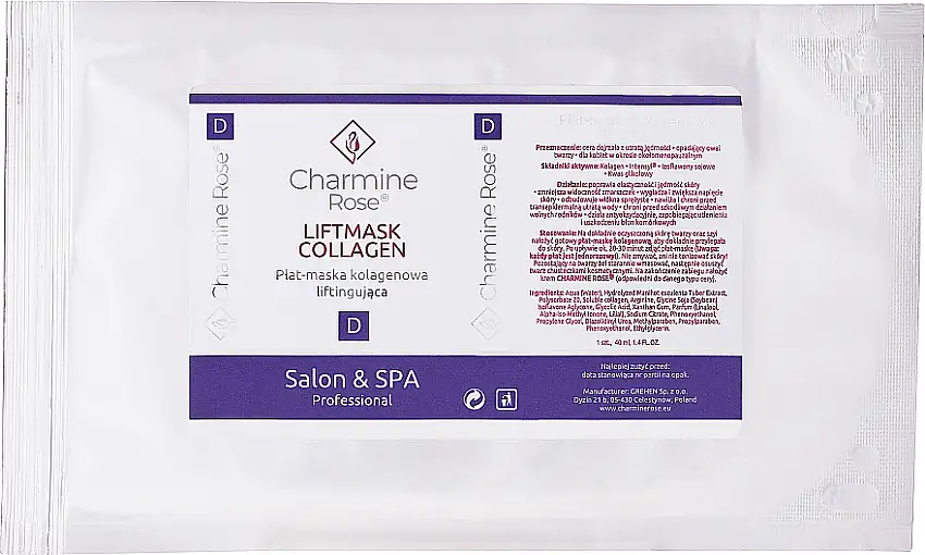 Kollagen ansigtsmaske 50152048