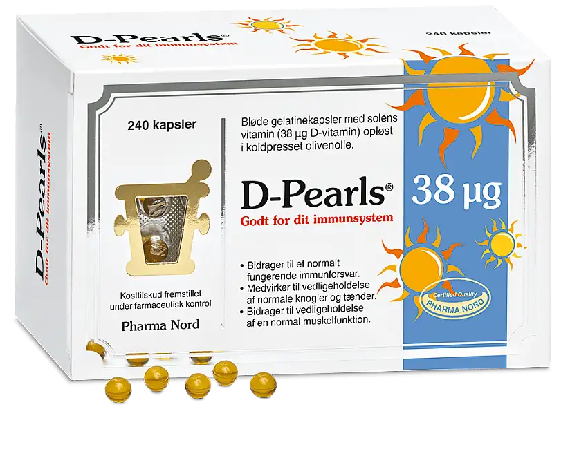 D-Pearls 38 µg - 240 kaps.