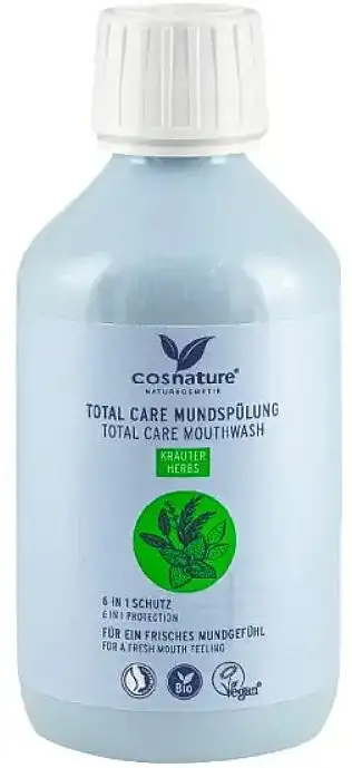 Naturlig, kompleks urteskyllemiddel til munden 6-i-1, med fluor 22279953