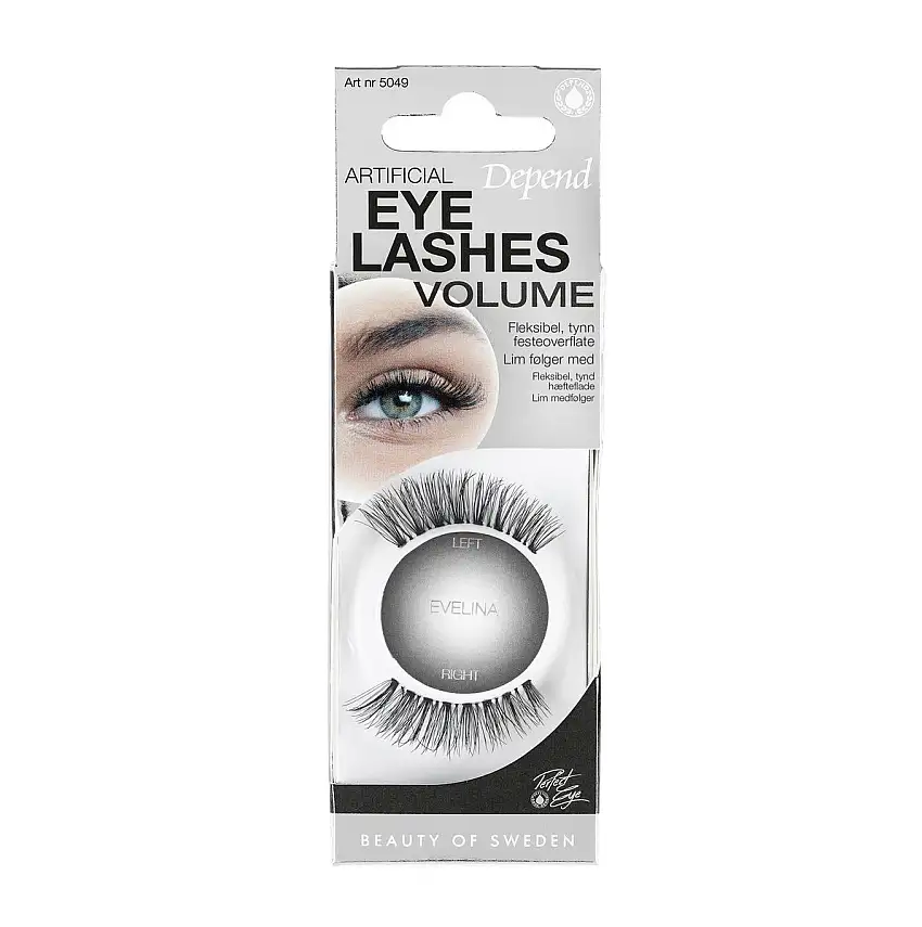 Depend Articifial Eyelashes - Evelina