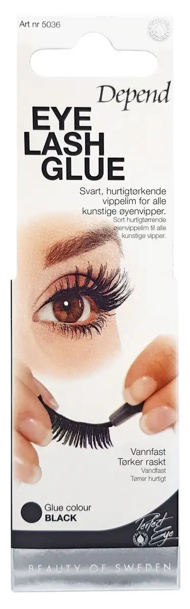 Depend Eyelash Glue Black - 2 x 1 g.