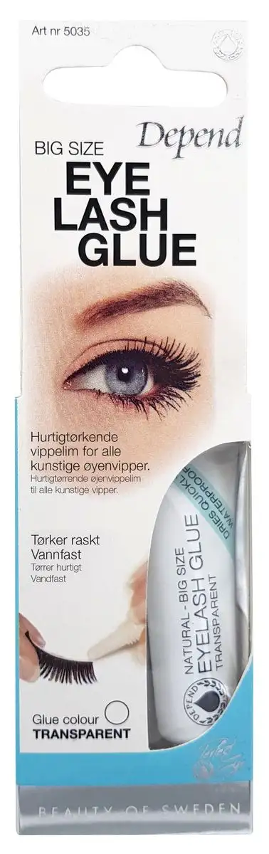 Depend Eyelash Glue Transparent - 7 g.