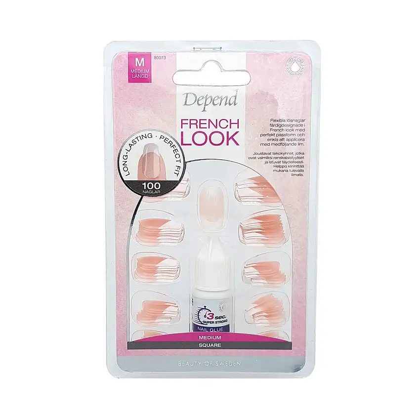 Depend French Fashion 100-pack Square