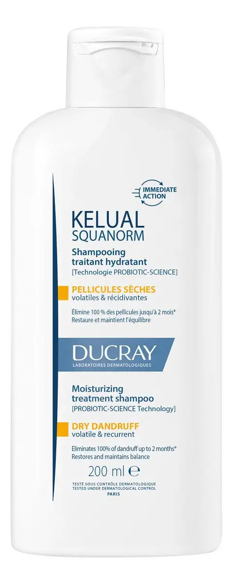 DUCRAY Kelual Squanorm Shampoo Dry Dandruff - 200 ml.
