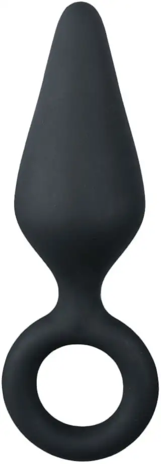EasyToys Silikone Butt Plug m. Ring - Small