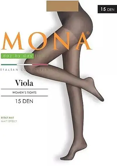 Tights til kvinder 'Viola', 15 Den, visone 95470237