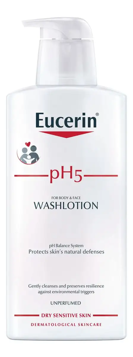 Eucerin pH5 Wash Lotion Unperfumed - 400 ml.