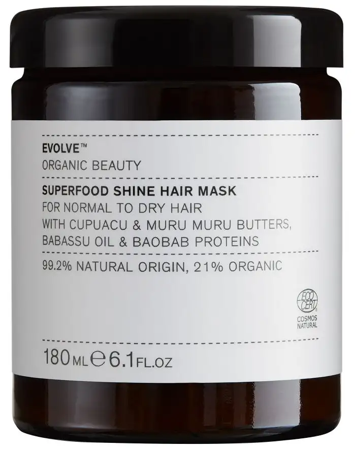 Evolve Superfood Shine Hair Mask - 180 ml.