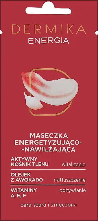 Energigivende maske „Energi“ til kedelig og træt hud 29310942