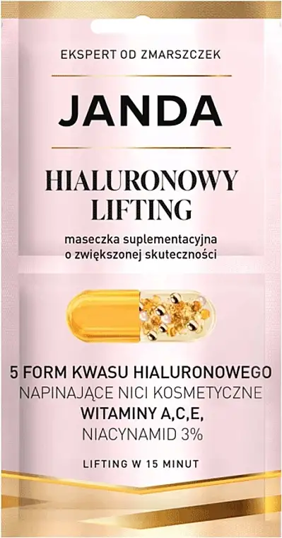 Hyaluronisk opstrammende ansigtsmaske 40077163