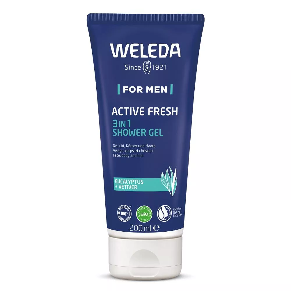 Weleda For Men Active Fresh 3in1 200 ml