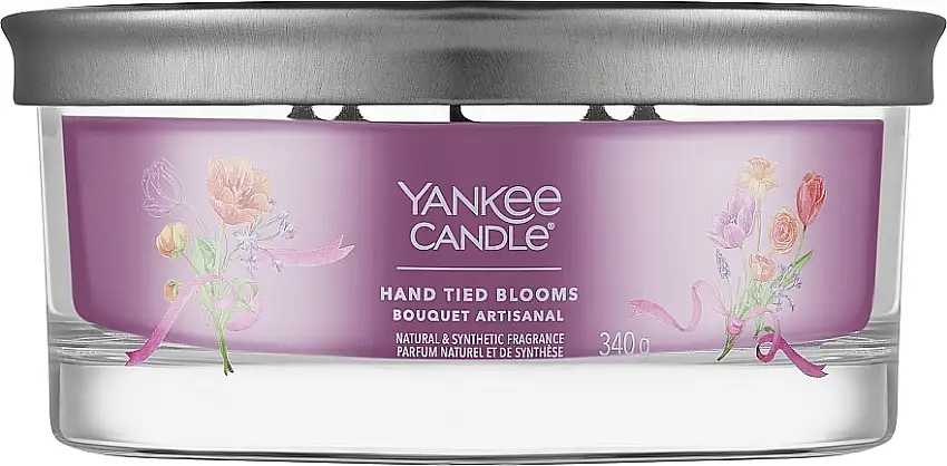 Duftlys i glas 'Hand Tied Blooms', 5 væger 97787083