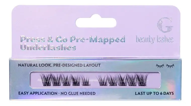 G Beauty Lashes Press & Go Pre-Mapped Underlashes - Blush - 1 stk.