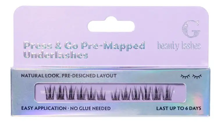 G Beauty Lashes Press & Go Pre-Mapped Underlashes - Glow - 1 stk.