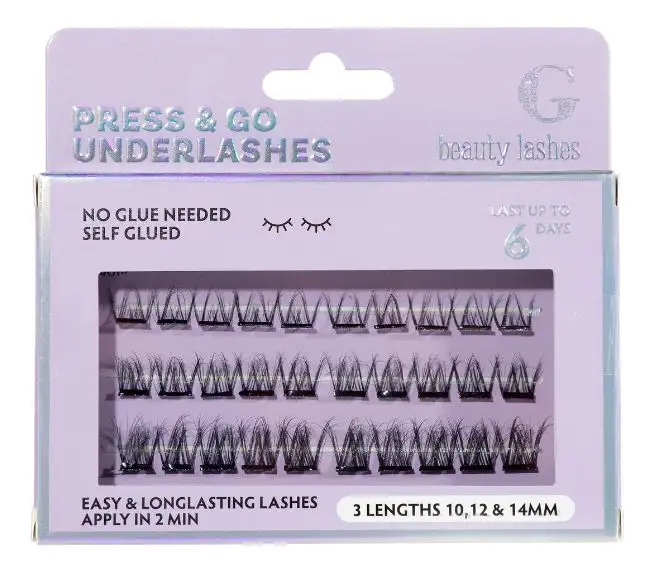 G Beauty Lashes Press & Go Underlashes - Vogue - 1 stk.