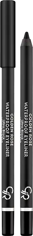 Golden Rose Waterproof Eyeliner Longwear & Soft Ultra Black 47404378