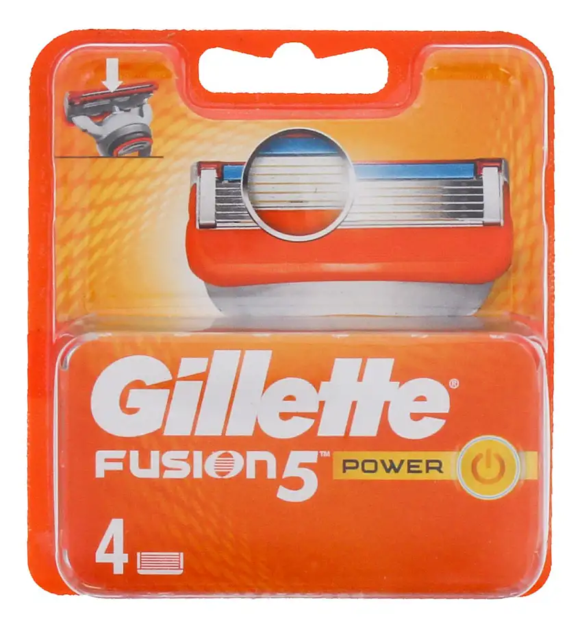 Gillette Fusion Power Barberblade - 4 stk.