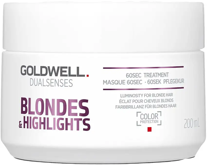 Goldwell Dualsenses Blondes & Highlights Anti-Yellow 60 Sec Treatment - 200 ml.