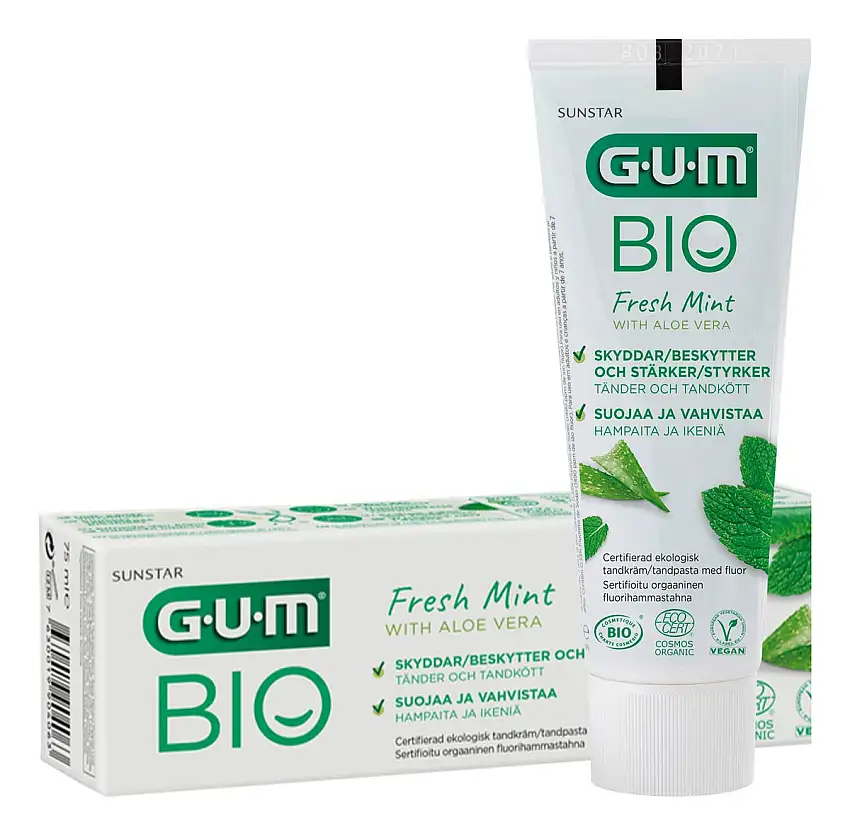 Gum BIO Tandpasta - 75 ml.