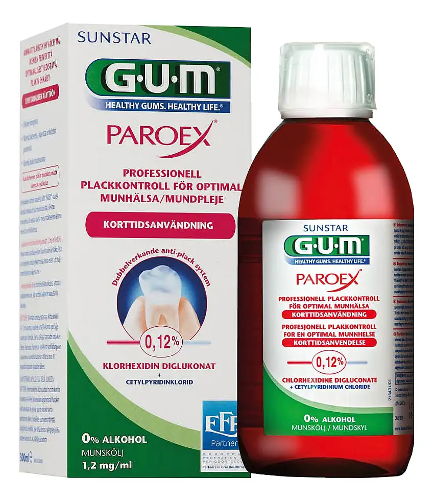 Gum Paroex mundskyl 0,12% - 300 ml
