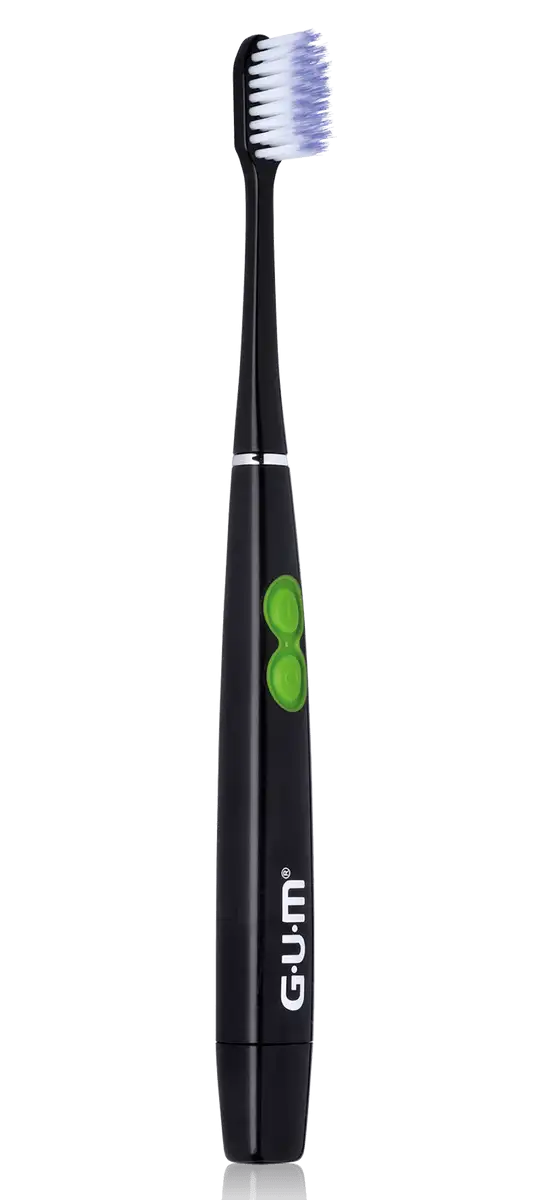 Gum Sonic Daily Tandbørste Soft Sort - 1 stk.