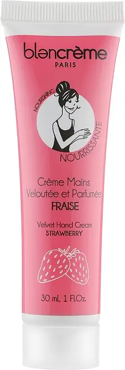 Håndcreme fløjlsagtig 'jordbær' 59576278