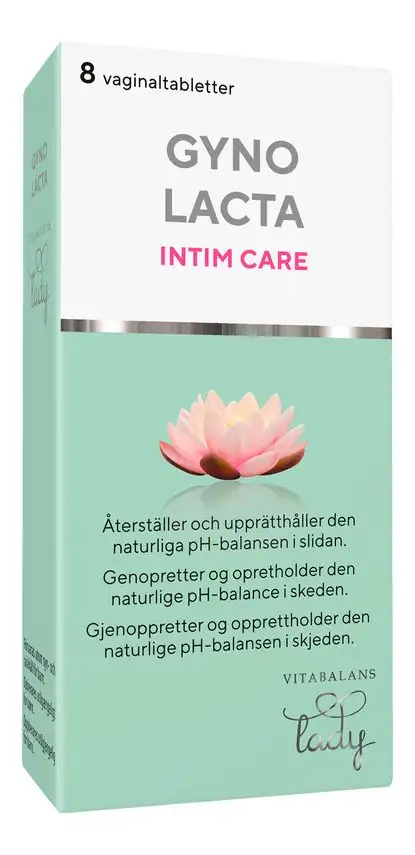 Gynolacta - 8 vaginaltabletter