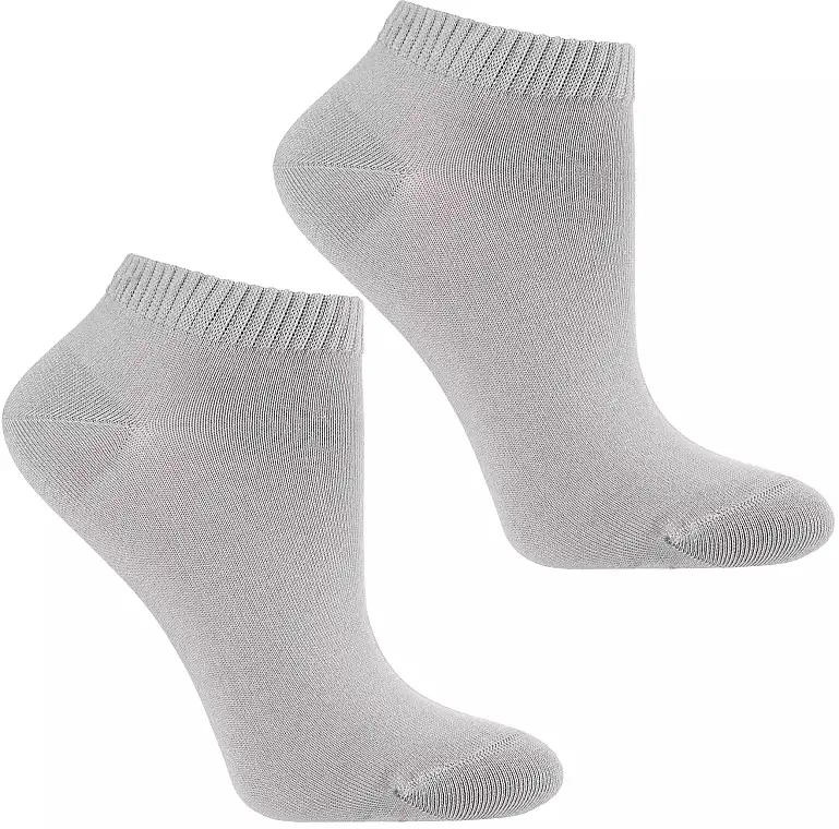 Dame lave sokker, CSD240-133, grå 70211621